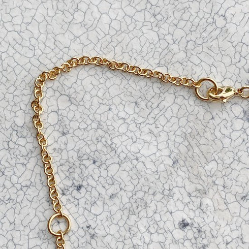wonky ball necklace